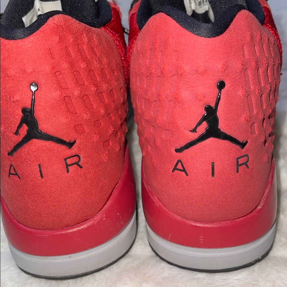 Jordan Academy GS Red Athletic Shoes - Picture 4 of 11